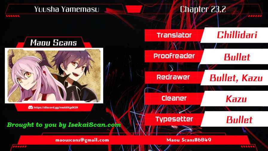 Yuusha, Yamemasu Chapter 23.2 1